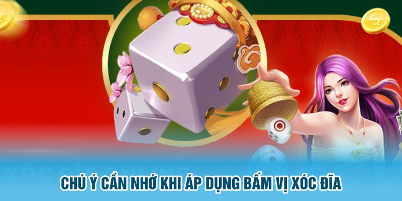 Chú ý cần nhớ khi áp dụng bấm vị xóc đĩa